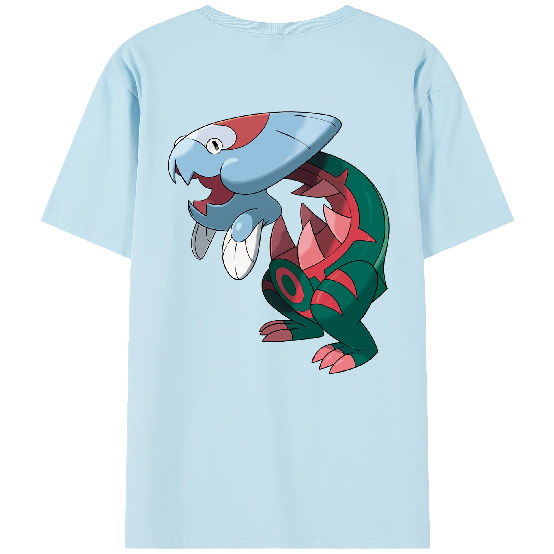 （画像用） ポケットモンスター Pokémon 綿100％半袖Tシャツ（背面プリント）